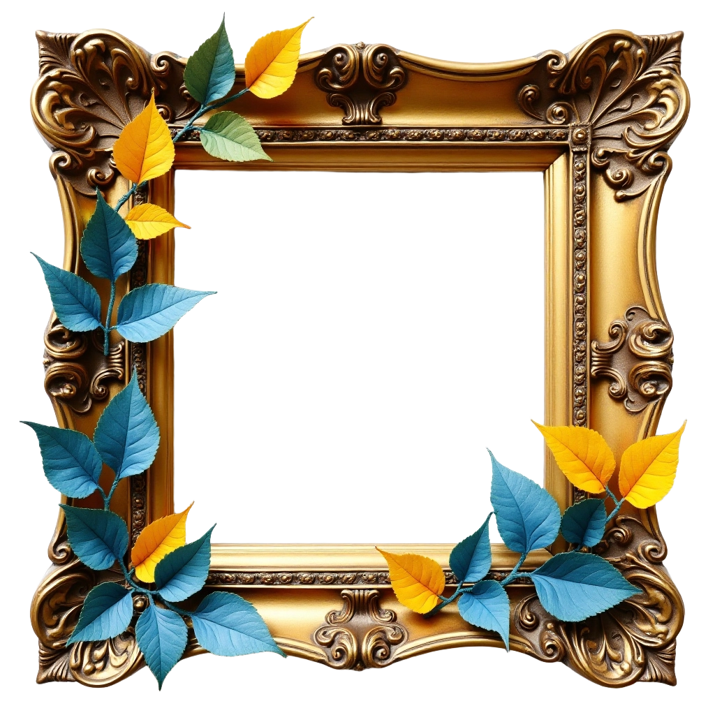 Golden Autumn Frame